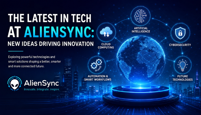 the latest in tech at aliensync