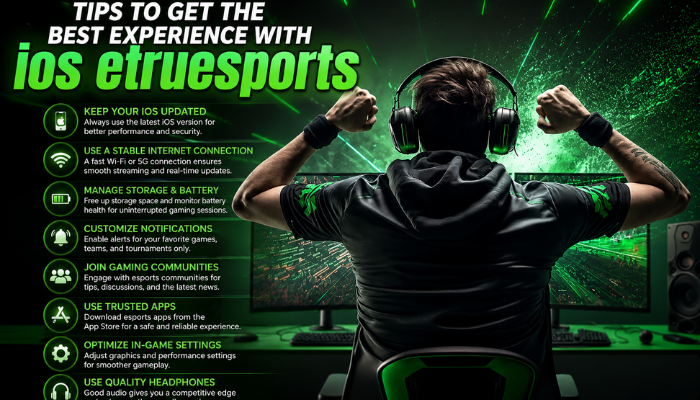 Tips to Get the Best Experience with ios etruesports