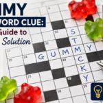 gummy crossword clue