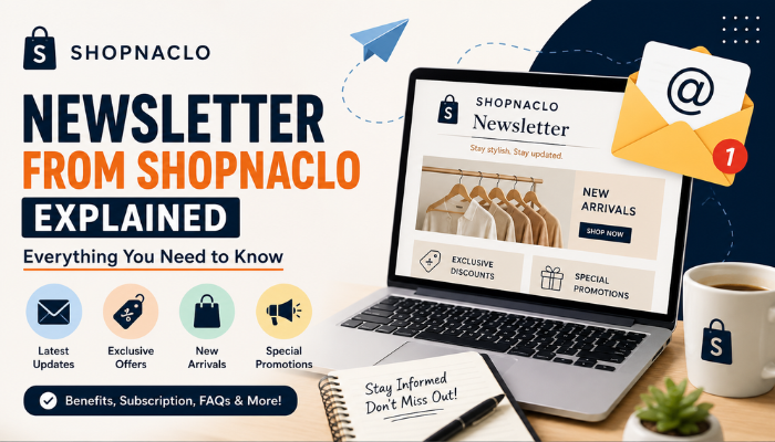 newsletter from shopnacl
